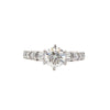Parrys Jewellers 18ct White Gold 1.00ct LG Diamond Ring TDW 1.46ct