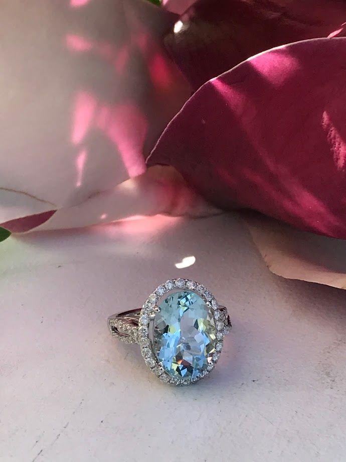 Aquamarine Ring