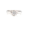 Parrys Jewellers 18ct White Gold Round Brilliant Diamond Engagement Ring TDW = 0.35