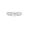 Parrys Jewellers 18ct W/Gold Diamond Engagement Ring, TDW 0.67ct