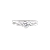 Parrys Jewellers 9ct White Gold Diamond Engagement Ring, TDW 0.27ct