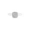 Parrys Jewellers 9ct White Gold Diamond Engagement Ring TDW 0.25ct