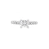 Parrys Jewellers 18ct White Gold Princess Cut Diamond Engagement Ring