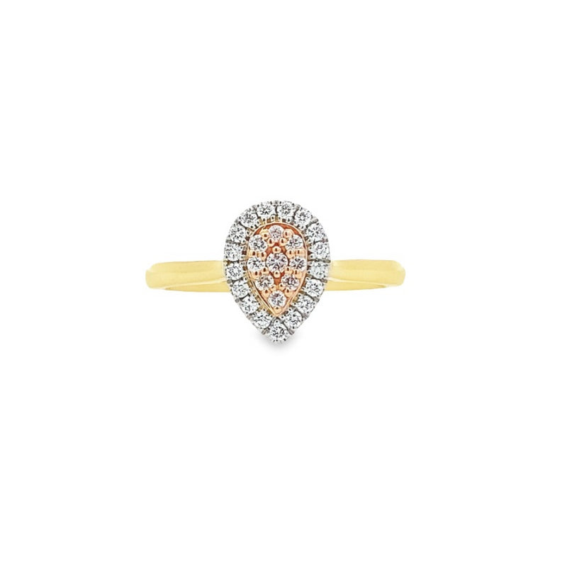 Parrys Jewellers Pink Diamond Engagement Ring