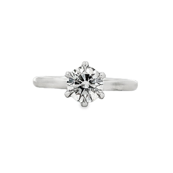 Platinum 1.00ct DVS1 Lab Grown Diamond Solitaire Ring