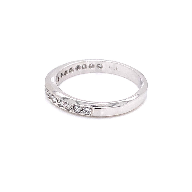 Parrys Jewellers 18ct White Gold Diamond Wedding Band TDW = 0.33ct