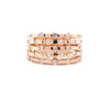 Parrys Jewellers 18ct Rose Gold Diamond Set Ring TDW 0.81ct