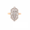 Parrys Jewellers 9ct Rose Gold Diamond Set Dress Ring TDW 0.38ct
