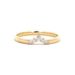 Parrys Jewellers 9ct Yellow Gold Diamond Set Ring TDW 0.10ct
