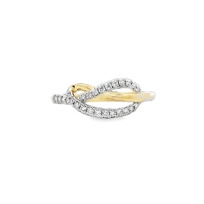 Parrys Jewellers 9ct T/T Diamond Dress Ring