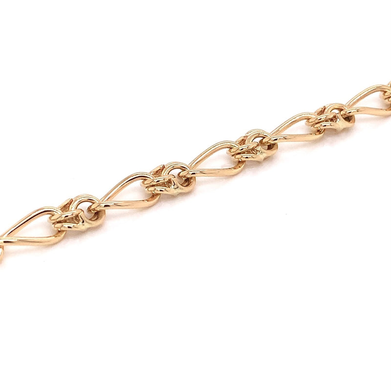 Parrys Jewellers 9ct Yellow Gold Fancy Link Bracelet
