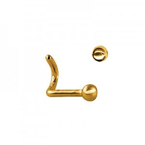 Parrys Jewellers 9ct Yellow Gold 2.5mm Nose Stud
