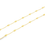 Parrys Jewellers 14ct Yellow Gold Fancy Ball Link 50cm