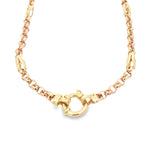 Parrys Jewellers 9ct Yellow Gold Fancy Link 50cm Chain