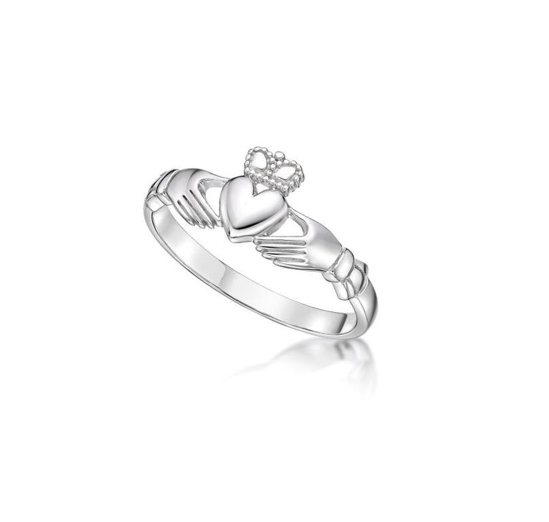 Parrys Jewellers Sterling Silver Claddagh Ring