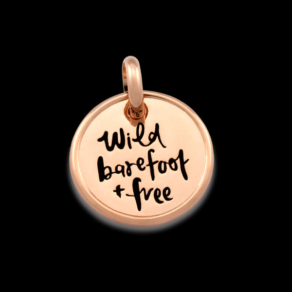 Candid Wild barefoot and free Pendant EK00004