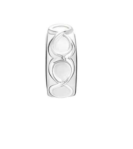 Candid Sterling Silver infinity stopper ST0003