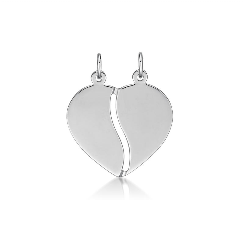 Parrys Jewellers Sterling Silver Share-A-Heart