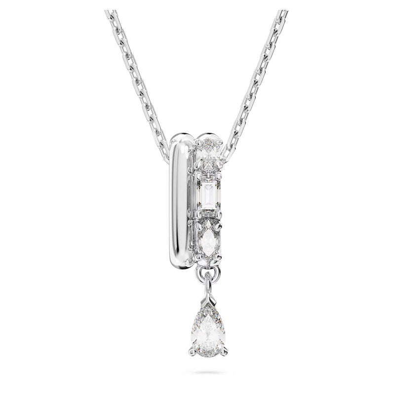 Swarovski Dextera pendant Mixed cuts, White, Rhodium plated 5671819