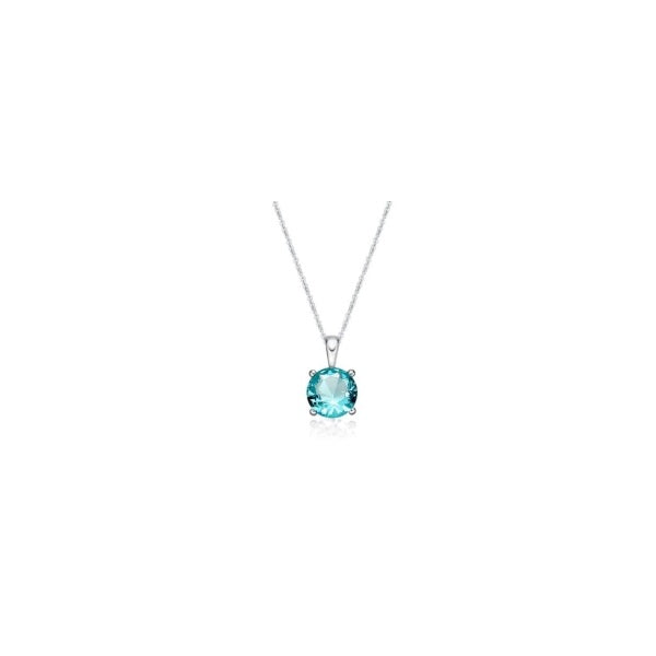 March Birthstone Pendant