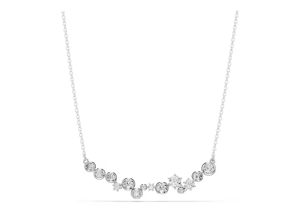 Swarovski Constella necklace Mixed cuts, White, Rhodium plated 5722473
