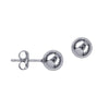 Parrys Jewellers Sterling Silver 6mm Ball Stud Earrings 024-00059