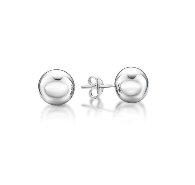 Parrys Jewellers S/Silver 6 Mm Ball Stud (Solid)