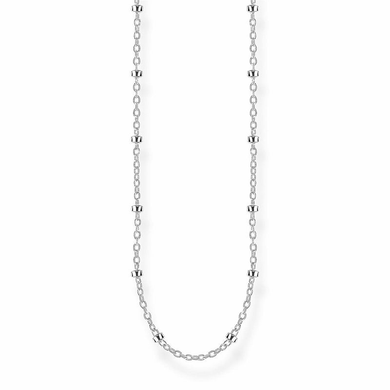 Thomas Sabo Silver Fine Ball Chain Necklace 38/40/42cm