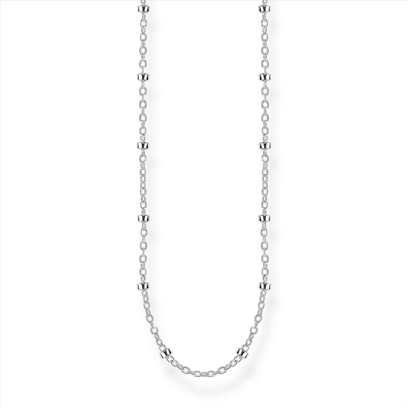 Thomas Sabo Silver Fine Ball Chain Necklace 38/40/42cm