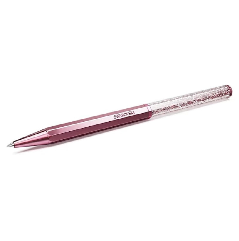 Swarovski Crystalline ballpoint pen Octagon shape, Pink, Pink lacquered 5669937