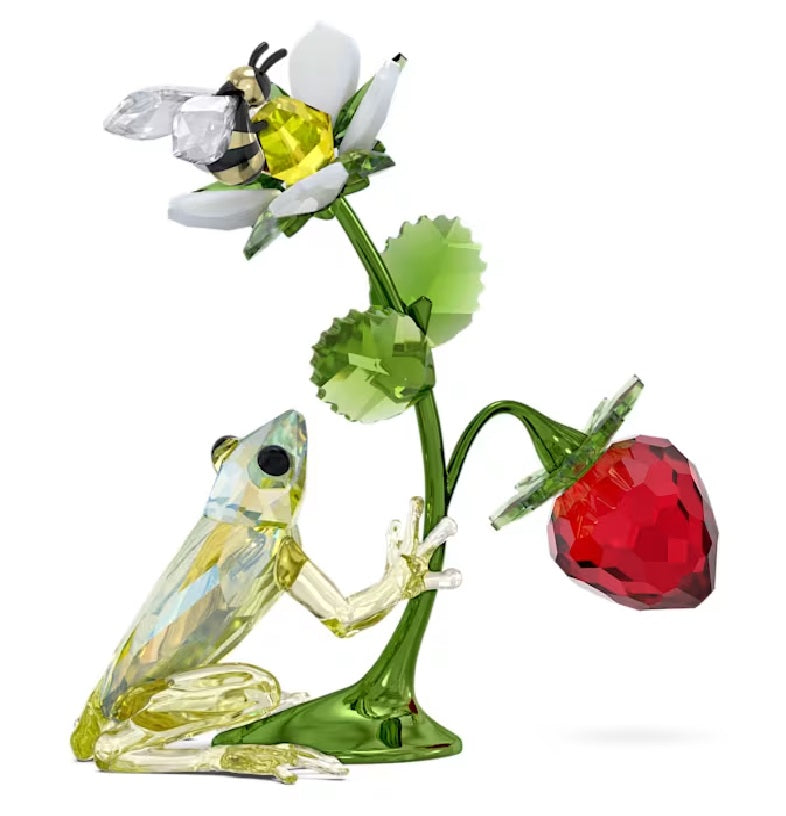 Swarovski frog necklace store