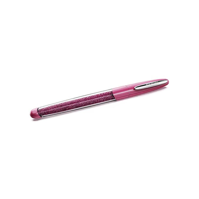 Swarovski Crystalline Nova rollerball pen Pink, Chrome plated 5717141