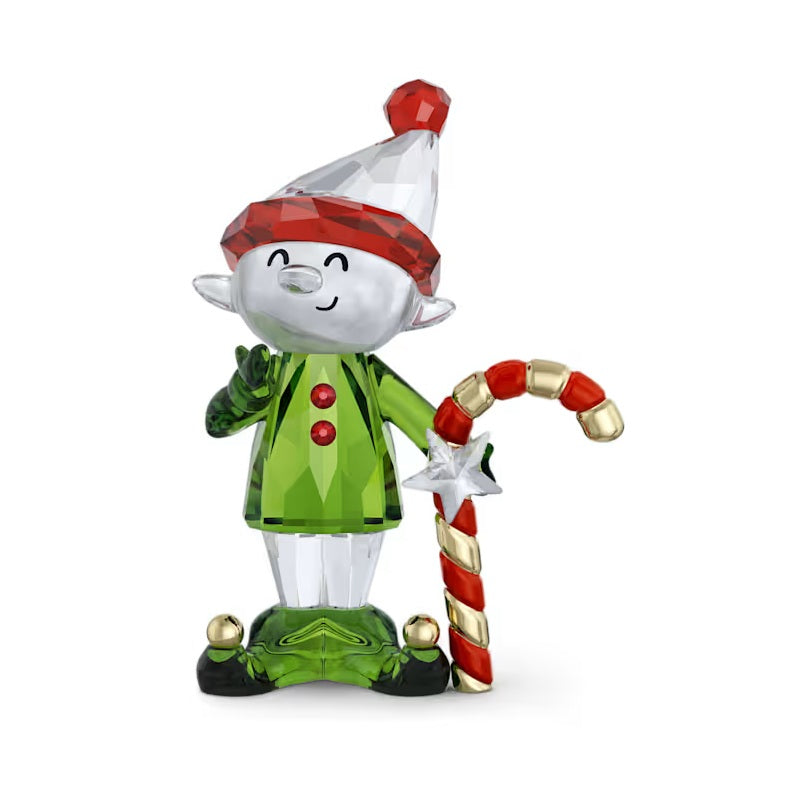 Swarovski Holiday Cheers Dulcis Elf and Candy Cane 5701852