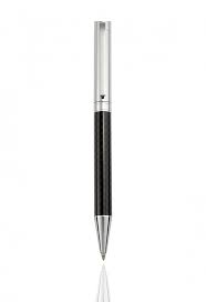 Carbon Fibre Chrome Plated Pen