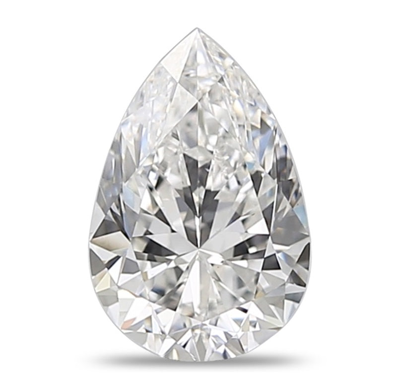 Pear Cut Diamond 0.50ct EVS2 EX VG Faint Gia cert 7353397843