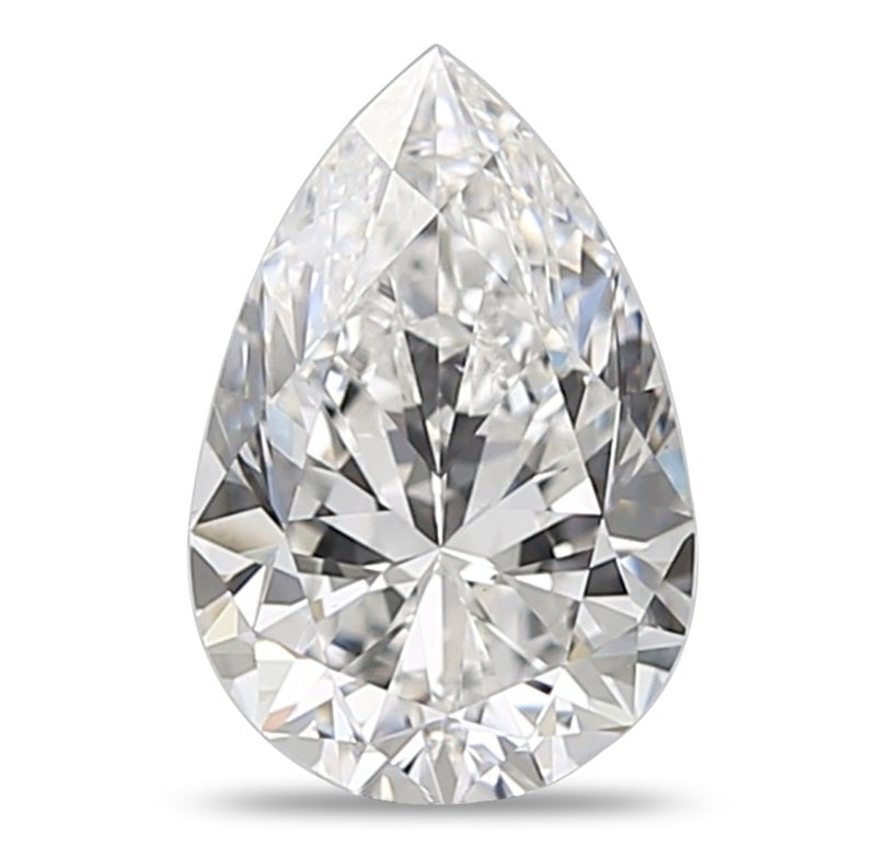 Pear Cut Diamond 0.41ct EVS1 EX EX Gia Cert 7403420685